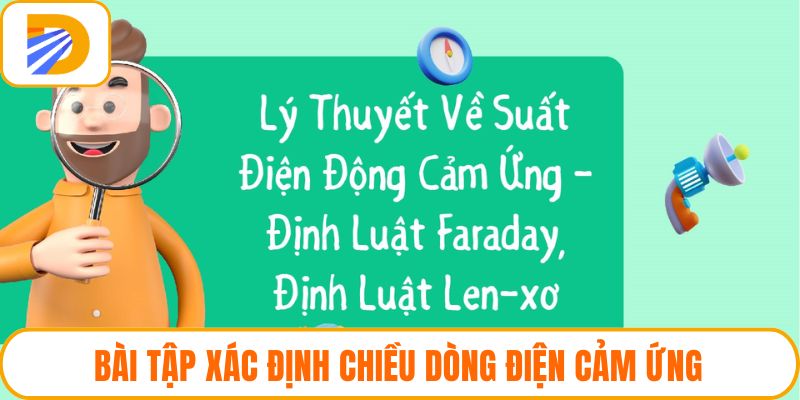 Bài tập xác định chiều dòng điện cảm ứng