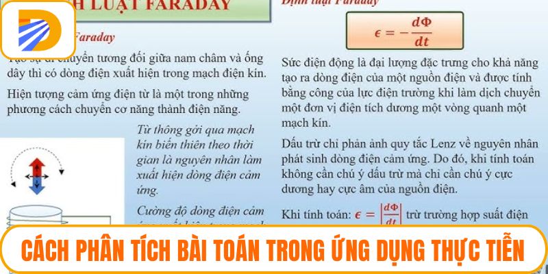 Cách phân tích bài toán trong ứng dụng thực tiễn