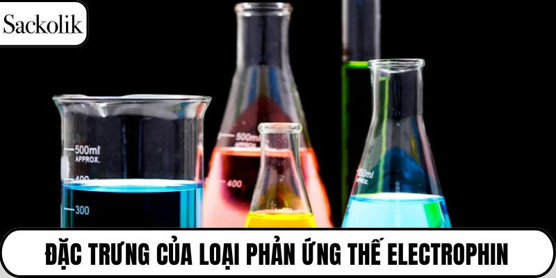 Đặc trưng của loại phản ứng thế electrophin