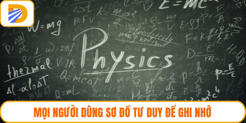 Mọi người dùng sơ đồ tư duy để ghi nhớ