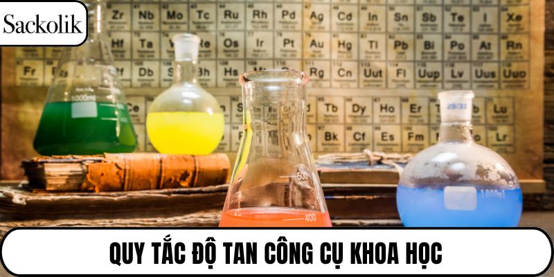 Quy tắc độ tan công cụ khoa học