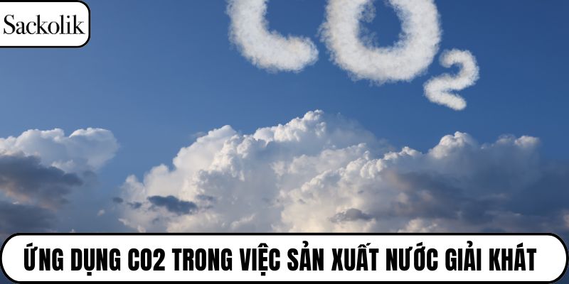 Ứng dụng CO2 trong việc sản xuất nước giải khát