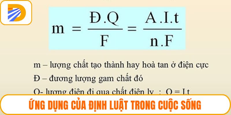 Ứng dụng của định luật trong cuộc sống